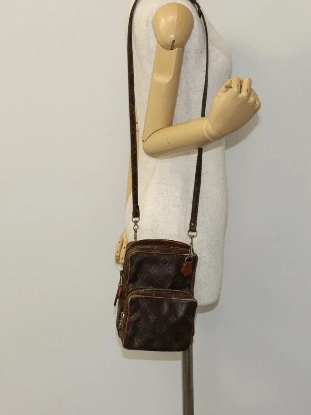 LOUIS VUITTON Monogram Amazon Shoulder Bag Vintage M45236 LV Auth